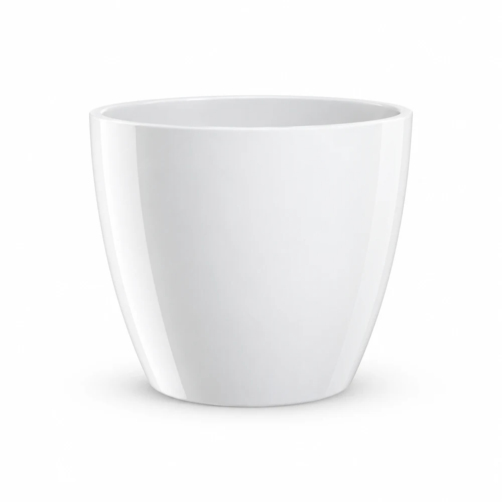 D - Rio 25, White, Ø 25 cm h 22 cm